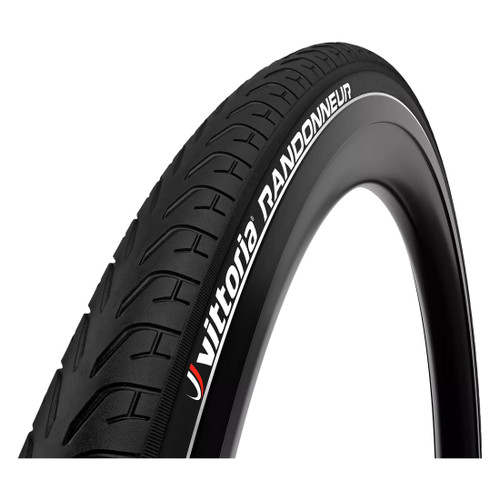 Vittoria Randonneur Reflect Tire 700x38c - Waterproof Touring Hybrid Clincher Puncture Protection 111344B540111TG