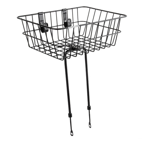 Sunlite Steel Medium Bike Basket 15x10x5 Mounting Legs 90052