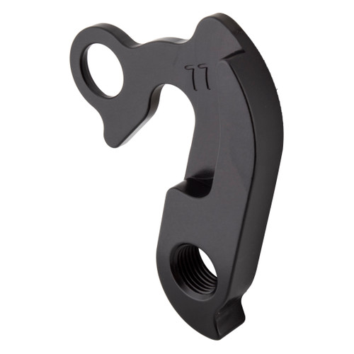 Wheels Manufacturing Derailleur Hanger 77 6061 Aluminum: Black DROPOUT-77