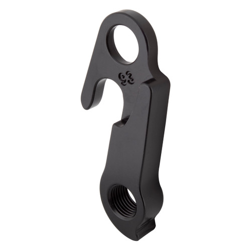 Wheels Manufacturing Derailleur Hanger 93 6061 Aluminum: Black DROPOUT-93