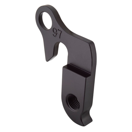 Wheels Manufacturing Derailleur Hanger 97 6061 Aluminum: Black DROPOUT-97