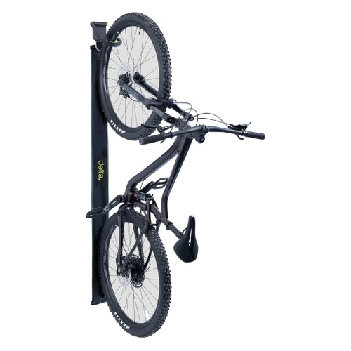 Delta Wall Ride Bicycle Storage Hook - Heavy-Duty Wall Mount, Adjustable and Rubberized for Bike Storage up to 100lbs RS4600