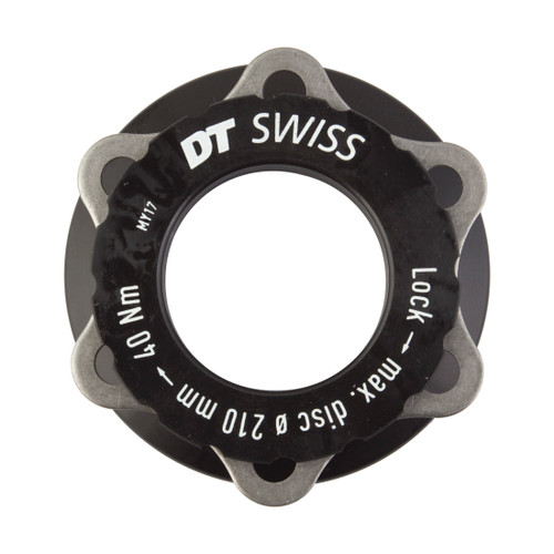 DT Swiss Center Lock to 6 Bolt Disc Adaptor 210mm Max Rotor CenterLock Hubs HWZXXX00S1232S