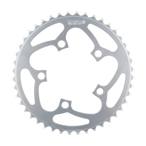 Origin8 44T Alloy Chainring - CNC Machined AL6061, 8/9-Speed, Silver 21668