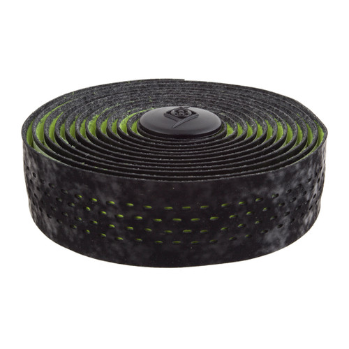 Origin8 SOFTAC PERF Handlebar Tape - 2.5mm Perforated Suede, Shock-Absorbing, Hi-Viz Yellow and Black 32696