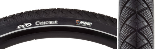 CST Crucible 700x38c Kevlar Puncture-Resistant City Tire Reflective Sidewall TB93957000
