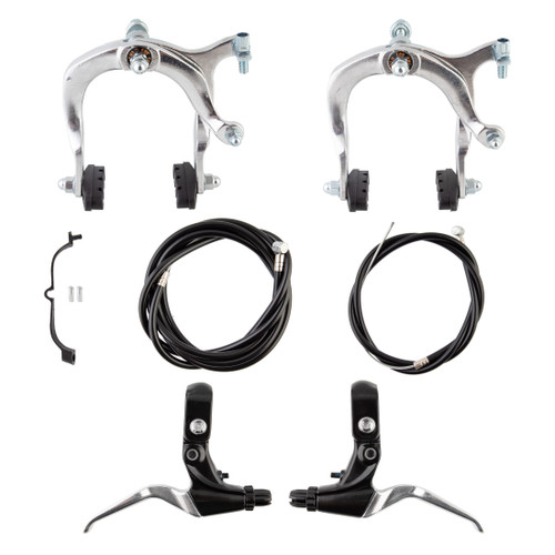 Sunlite MX Alloy Side Pull Brake Set - Silver, Lightweight and Durable 13801