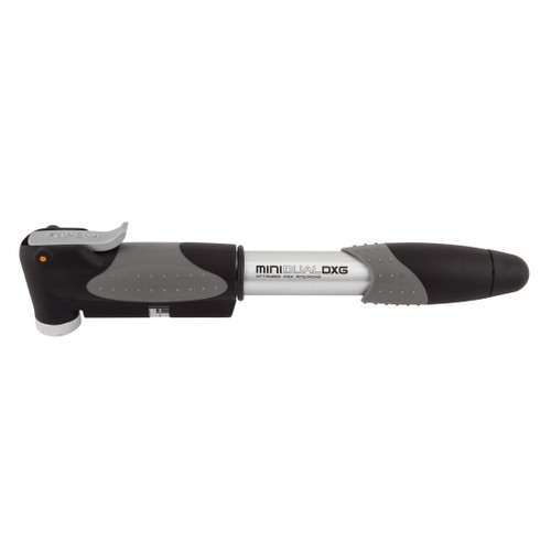 Topeak Mini Dual DXG Pump - 140 PSI Aluminum, Gauge and SmartHead TMD-2G