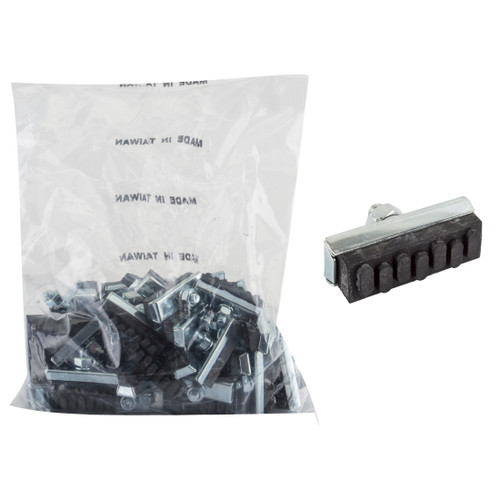 Sunlite Bulk Nut-Style Bicycle Brake Pads - Pack of 25 Pairs 12070