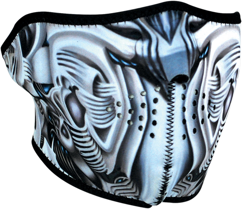 Zan Headgear Half Mask - Biomechanical WNFM074H
