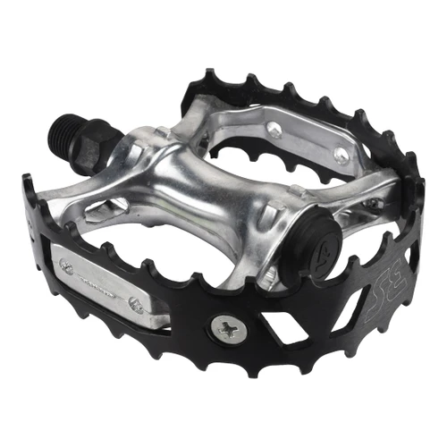 SE Bikes Bear Trap Alloy Pedals Reflectors, 9/16" Boron Steel Axle 4298