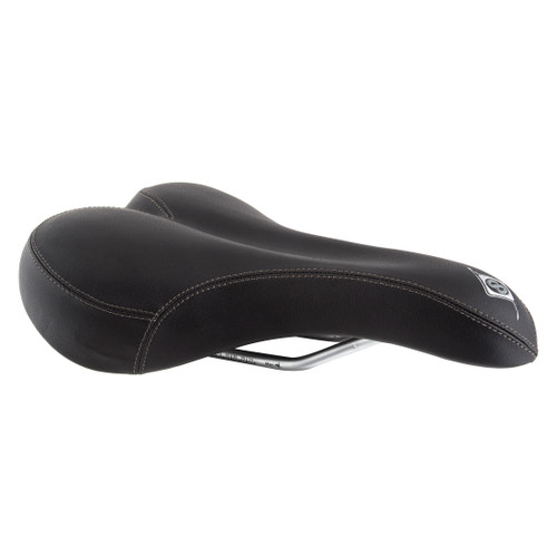 Origin8 Sport Uno-S Black Steel Rail Bike Saddle Gel Foam 49883