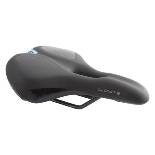 Cloud-9 Kush-E Airflow E-Bike Saddle Memory Foam and Steel Rail 490143