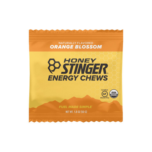 Organic Orange Energy Chews | Certified Gluten-Free, Non-GMO, Athletic Fuel 72319