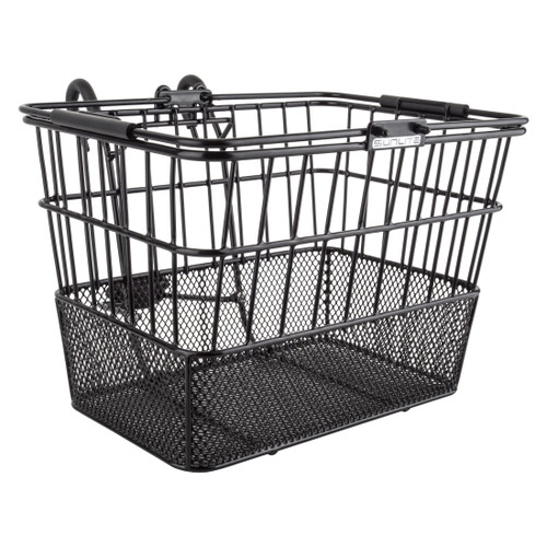 Sunlite Steel Mesh Handlebar Basket 13.5"x9.87" Lift-Off Mount 90040
