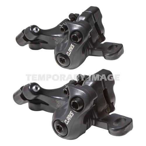 Clarks CBS-30 Mechanical Disc Brake Set, 160mm IS Mount, Lightweight and Reliable CMD-30-160/160IS