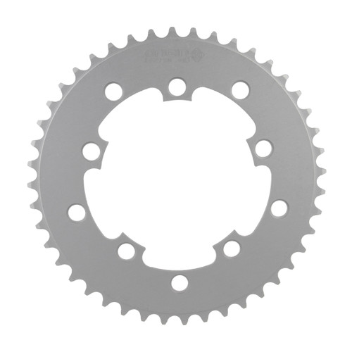 Origin8 Single Speed Chainring 44T 110mm/130mm 5-bolt Silver Made in USA 2298