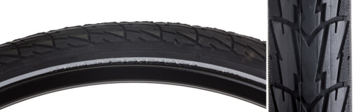 Sunlite Selecta 26x1.75 City/Trekking Tire Kevlar and Reflective Sidewall 60576