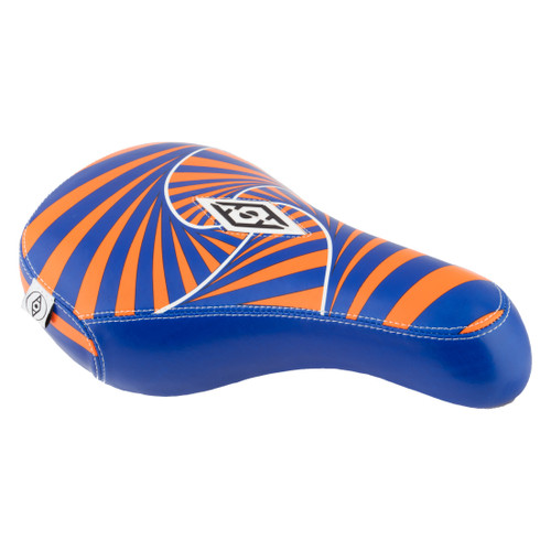 Alienation Psycho BMX Saddle - Vinyl Faux Leather, Pivotal, 140mm Width 50841