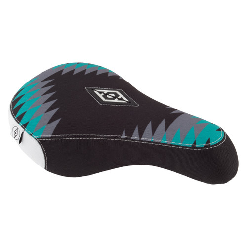 Alienation Thunderbird BMX Pivotal Saddle - Microfiber, Turquoise 50833