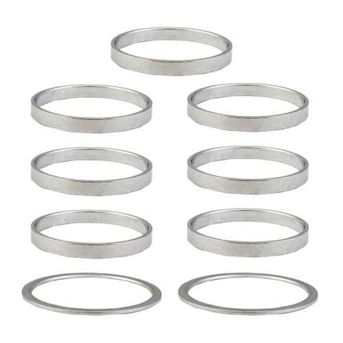 Single Speed Spacer Kit for Shimano and SRAM Freehubs | Alloy Alloy SSK-1