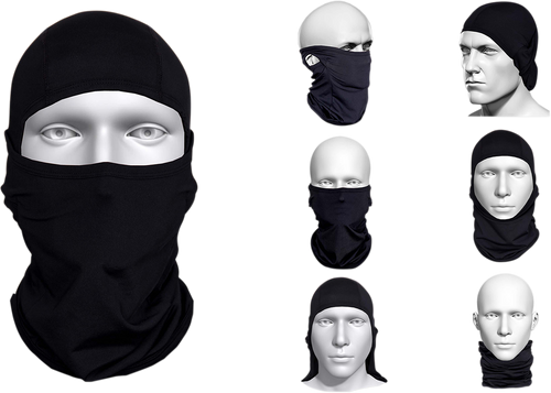 Gears Canada Multi-Functional Balaclava - Black 300222-1