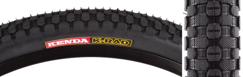 Kenda KRad 24x1.95 BMX Street Tire Micro-Knurled Pattern and SRC Compound 036F4N48