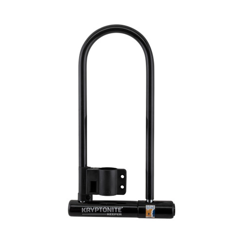 Kryptonite Keeper Long Shackle U-Lock 4"x11.5" | High-Security Steel Bike Lock Bracket 997962