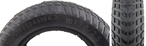 Sunlite 10x2.0 Solid Flat-Free Urethane Tires for Scooters and Utility Carts 593779