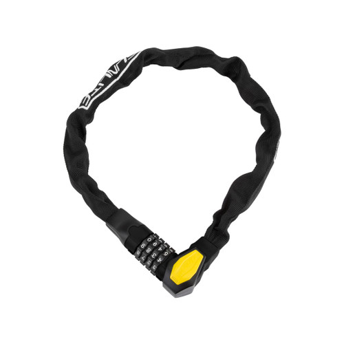 Sunlite Defender D3 6mm Chain Lock and Combo Cable, 76.2cm 39824