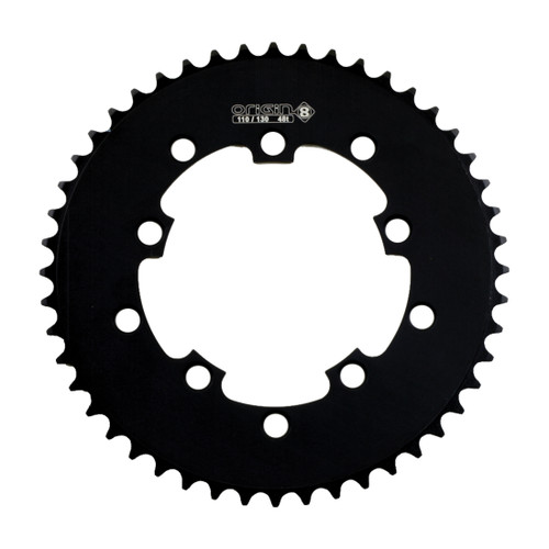 Origin8 Single Speed Chainring 48T 110mm/130mm 5-bolt Black Made in USA 21717