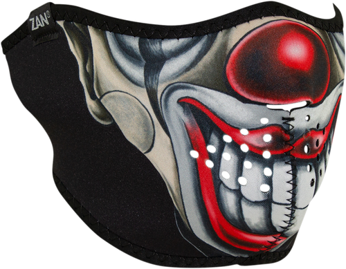 Zan Headgear Neoprene Half Mask - Chicano Clown WNFM411H