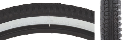 Sunlite Cruiser 29x2.125 Wire Tire - Reflective Sidewall, Durable Rubber 591572