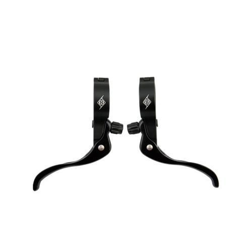 Origin8 Cross Top Mount Levers Black Short Pull Pair 31.8 mm 120240