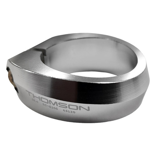 Thomson Silver Alloy Seatpost Clamp 36.4mm - Durable, Precision CNC Engineering 113140-5-SL