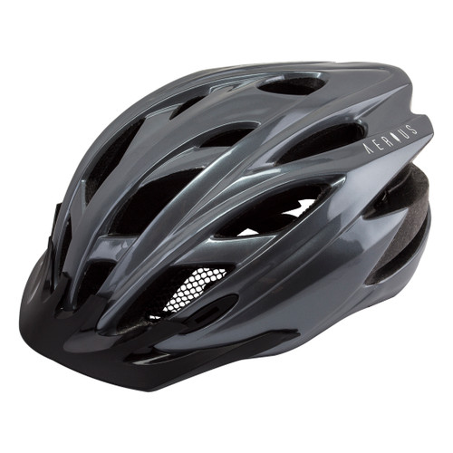 Aerius Raven SM/MD In-Mold Cycling Helmet Removable Visor and Washable Pads 912368
