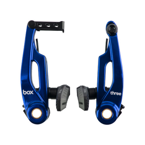Box Components Box Three V-Brakes - Aluminum, CNC Machined, 85mm Travel BX-BA173V085-BL
