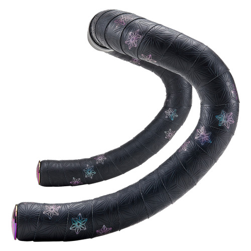 Supacaz Super Sticky Kush Galaxy Oil Slick Bar Tape - Durable, UV-Resistant, Embossed 3mm Cycling Handlebar Wrap BT-131