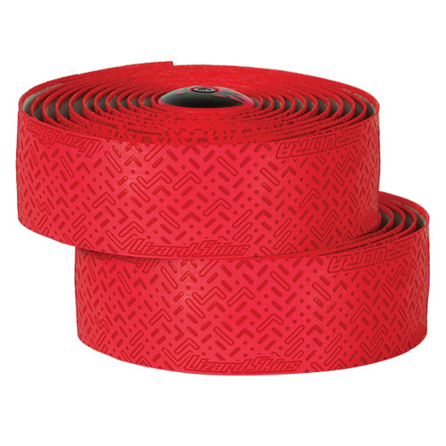 Lizard Skins DSP Ultra 1.9mm Bar Tape - Polymer Crimson Red, Lightweight and Durable for Road Cycling DSPUCY150