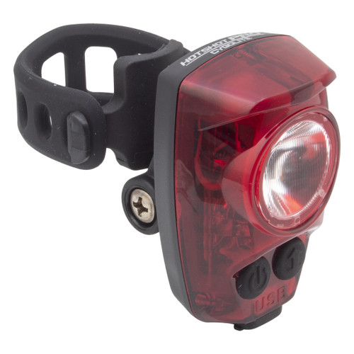 Cygolite Hotshot Pro 200 USB Rechargeable Bike Tail Light - 200 Lumens, Multi-Mode Safety HS-200-USB