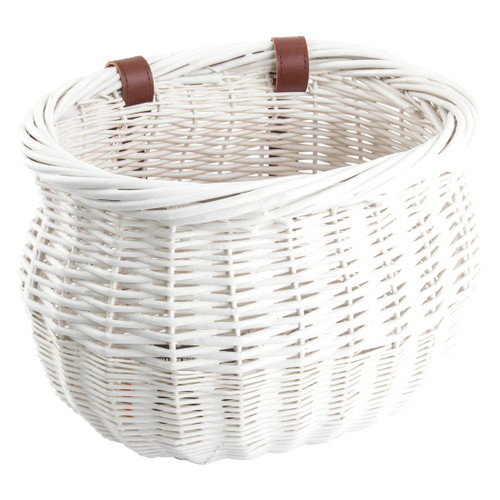 Sunlite Willow Bushel Basket 13x8x9" Handle and Strap Mount 90201