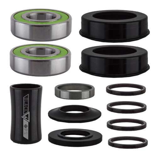 Black Ops Press Fit and Dualie Bottom Brackets - 19mm Spindle, CNC Alloy 22943