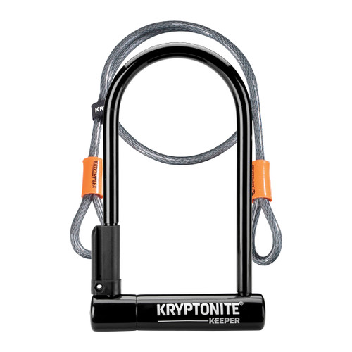 Kryptonite Keeper U-Lock 4' Flex Cable - Hardened Steel Security 004370