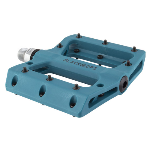 Black Ops Nylo-Pro II 9/16" Chromoly Pedals Removable Pins 410217