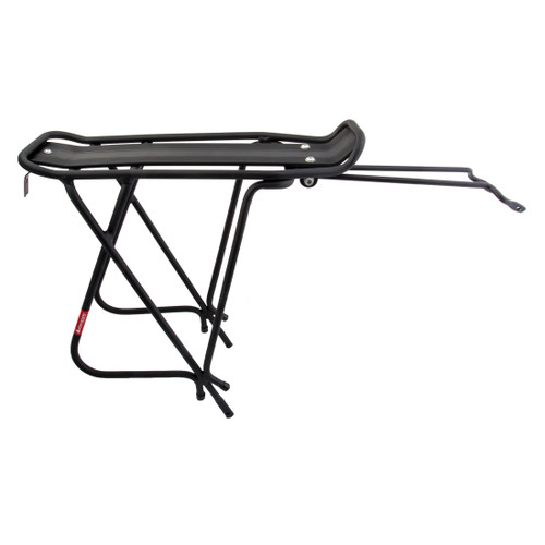 Axiom Journey Tubular Rear Rack Alloy Black Bicycle Adjustable Cargo Carrier 171339