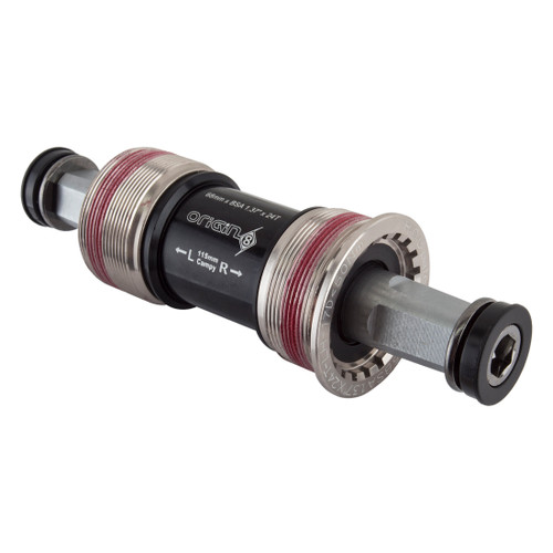 Origin8 TorqLite BSA Square Taper Bottom Bracket | Sealed Bearings, Chromoly Spindle 20179