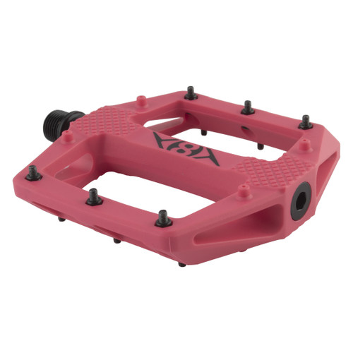 Origin8 Strapd Platform Pedals - 9/16" Chromoly Axle, Durable Composite Body 410362