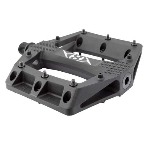 Origin8 Strapd Platform Pedals - Chromoly Axle, Concave Composite Body 410355