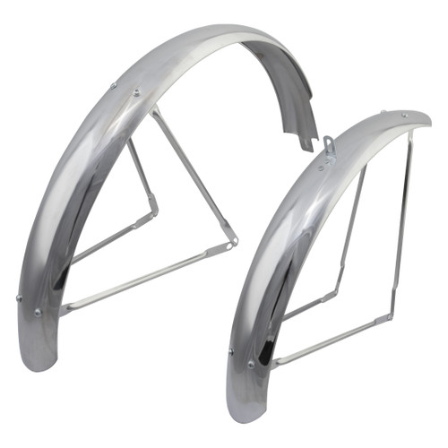 Sunlite Cruiser Full Balloon Steel Fenders Pair 20x75mm for Cruiser Bikes 290616