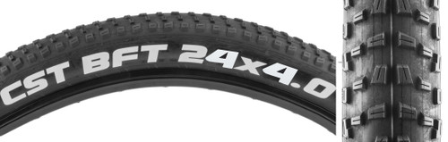 CST BFT+ 24x4.0 E-Mountain and Freeride Tire High-Volume Casing TB00026100